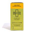 Patch Kids (Lion Design) Adhesive Strip, 3/4 x 3 Inch