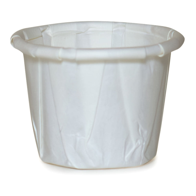 McKesson White Paper Soufflé Cup, 0.5-ounce Capacity (Case of 5000)