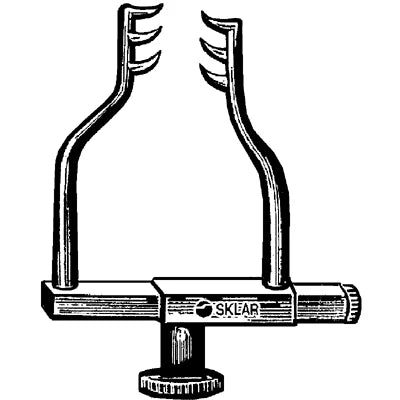 Sklar Goldstein Retractor Sharp - 1-1/2", Sharp, 3x3 Teeth - 47-2913