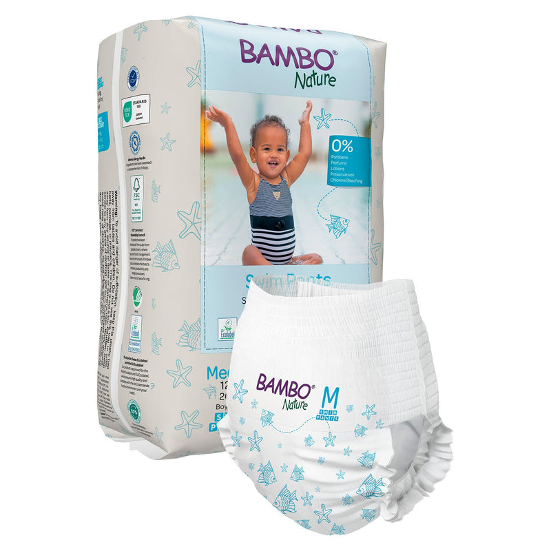 Bambo Nature Swim Pants, Medium (Case of 120)