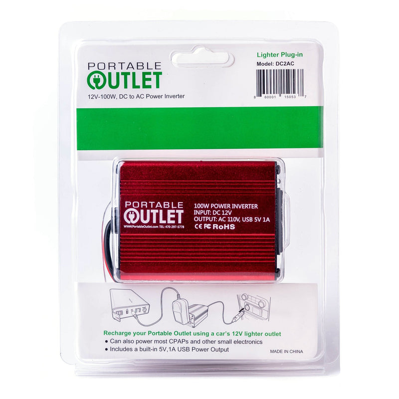 Portable Outlet Car Charger Inverter (18/CS) 