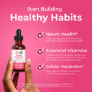 Mary Ruth's Vegan B-Complex Drops, B Vitamins in Liquid Form (Case of 6)