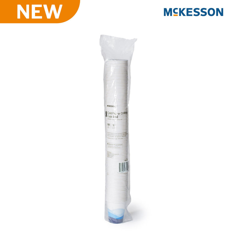 McKesson Paper Cup for Cold Beverages, Blue Mountain Print, 3-ounce Capacity (Case of 5000)