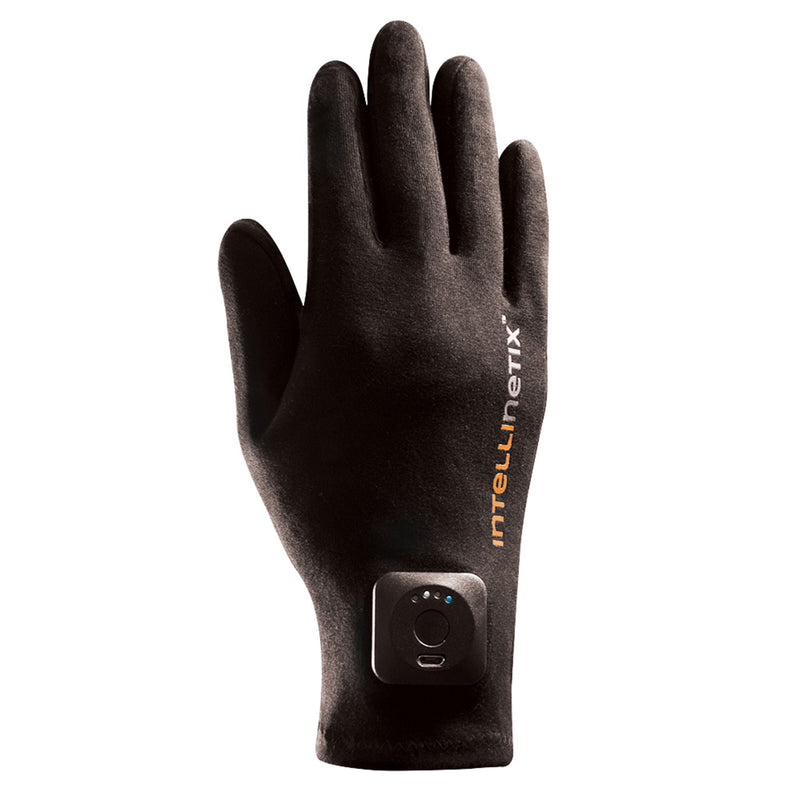 Intellinetix Arthritis Vibrating Gloves, Large, Black 