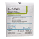 Sion Brands LLC ComfortFoam Silicone Adhesive without Border Silicone Foam Dressing, 4 x 4 Inch (10/BX) 