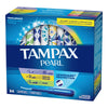 Tampax Pearl Tampons Light/Regular/Super Absorbency Unscented (Box of 34)
