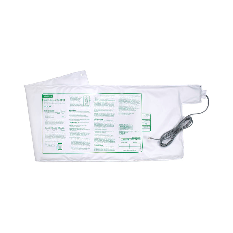 McKesson Bed Alarm Sensor Pad, 10 x 30 Inch (Case of 30)