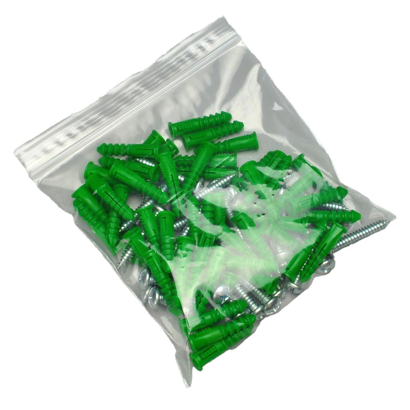 Clear Line Zip Closure Bag (Case of 1000) 