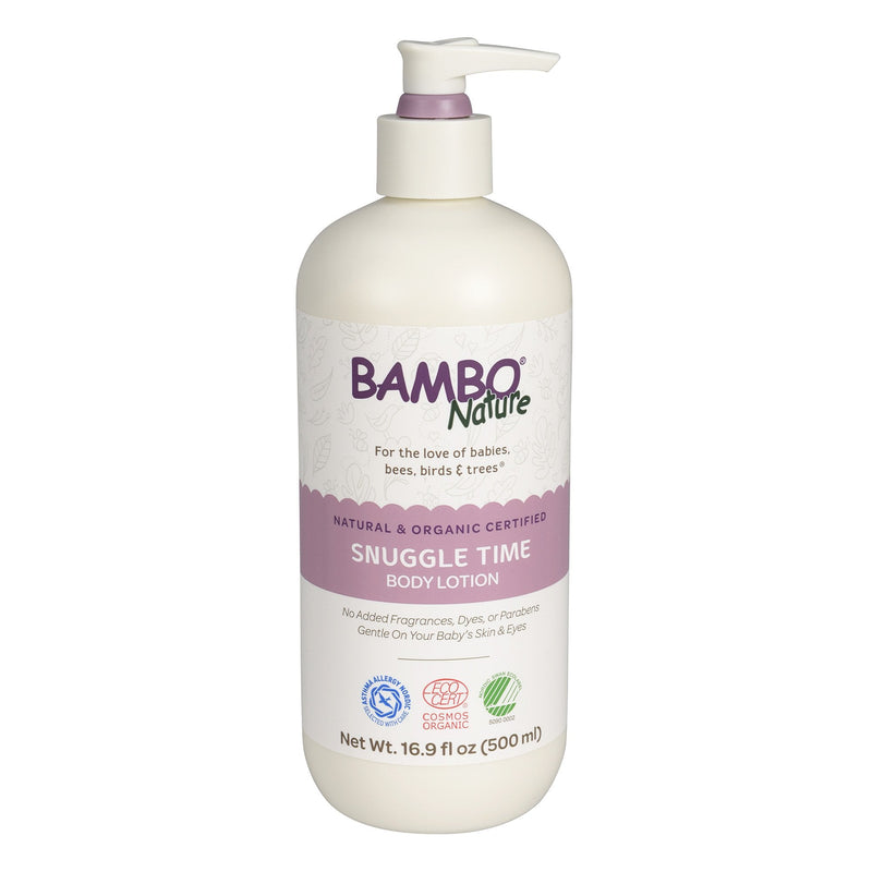 Bambo Nature Snuggle Time Baby Lotion, 500 mL pump bottle (Case of 6) 