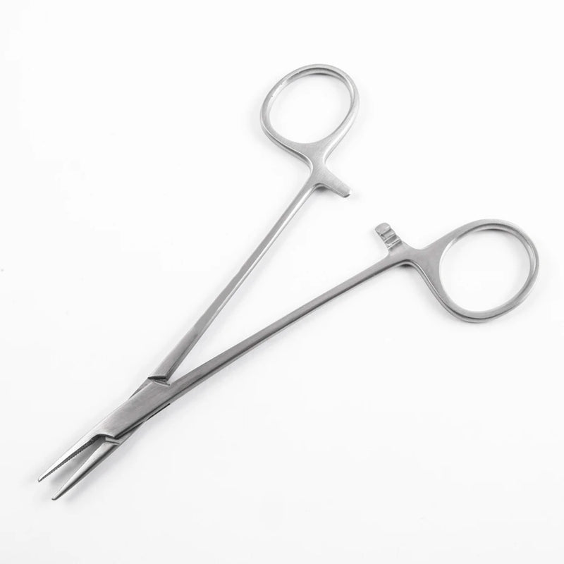 Sklarlite Webster / Halsey Needle Holder - 5-1/4", Serrated, Extra Light - 23-2120