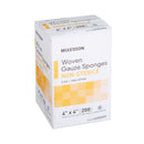 McKesson Gauze Sponge, 4 x 4 Inch, Eight Ply (Case of 4000)