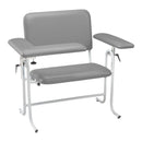 McKesson Brand McKesson Blood Drawing Chair with one Straight Arm and one Flip Up Arm 