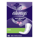 Feminine Pad Always Anti-Bunch XTra Protection Regular Absorbency (144/CS)