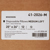 McKesson Disposable Bed Pillow, Medium Loft (Case of 12)
