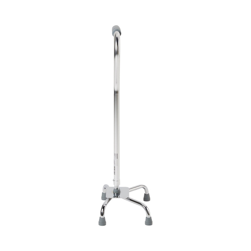 McKesson Steel Chrome Offset Quad Cane, 29 – 37.5 Inch 