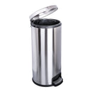 McKesson Brand McKesson Trash Can, Stainless Steel, Round, 8 Gallons, 12 x 26.77 Inch 