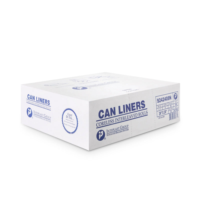 McKesson Light Duty Clear Trash Bag, 10 gal, 8 Mic Gauge (Case of 1000)