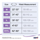 TZMO USA Inc Seni Active Super Plus Overnight Heavy Absorbent Underwear, 2X-Large (48/CS) 