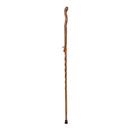 Brazos Twisted Oak Ergonomic Fitness Handcrafted Walking Stick, 48-Inch, Brown