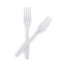 McKesson Polypropylene Fork, White (Case of 1000)