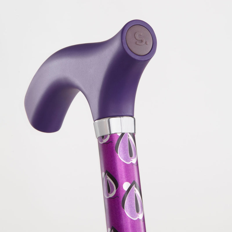 Switch Sticks Folding Cane, Viking Print, 32 to 37 Inch Height 