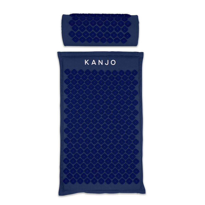 Kanjo Memory Foam Acupressure Mat Set, Dark Blue (Case of 9)