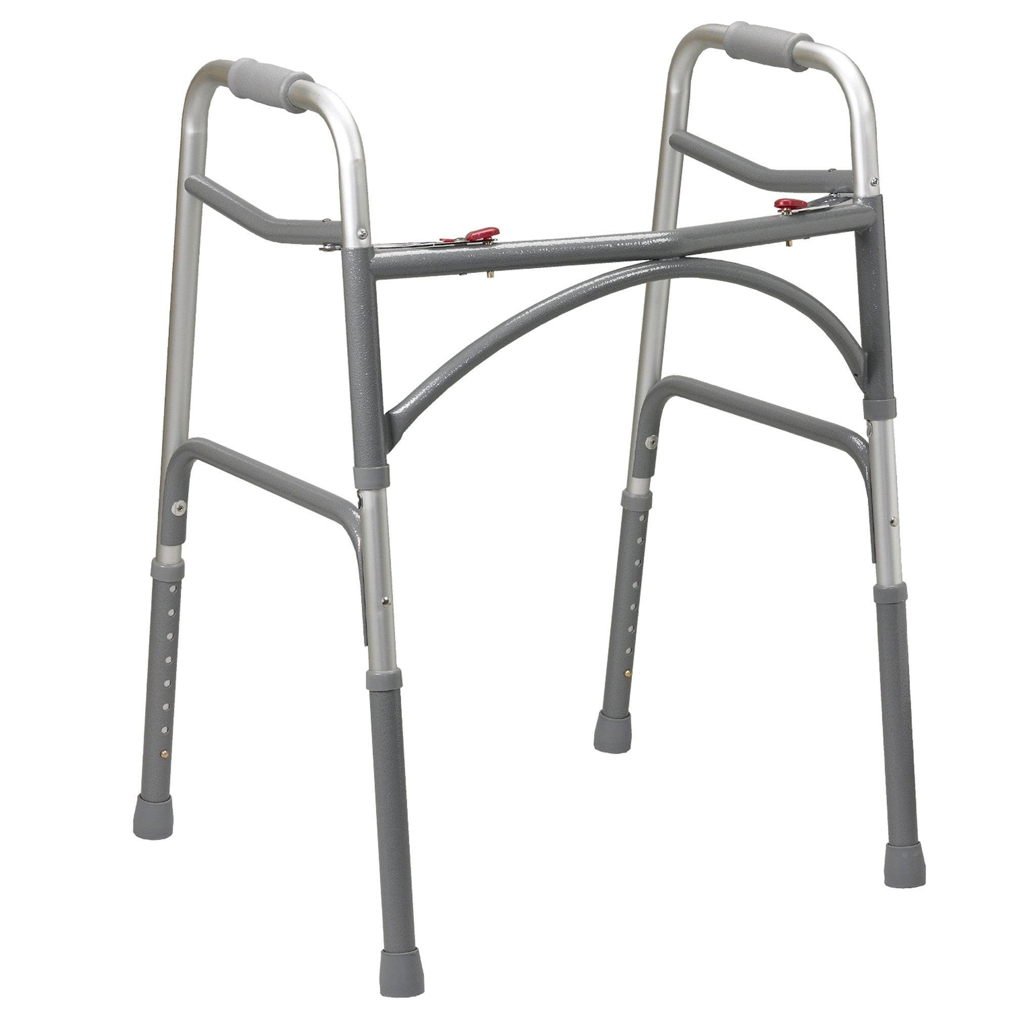 Drive DeVilbiss Healthcare drive Aluminum Bariatric Dual Release Walker, 32 – 39 Inch Height 