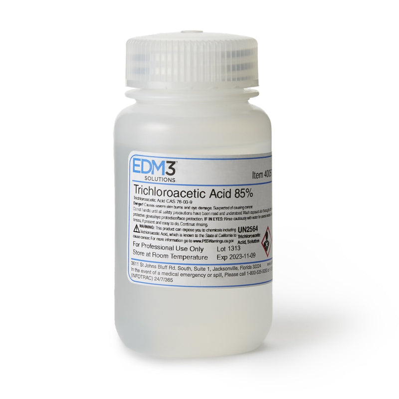 EDM 3 LLC EDM 3 Trichloroacetic Acid, 4-Ounce Bottle 
