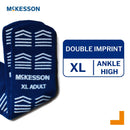 McKesson Slipper Socks, Double Tread, Extra Large, Dark Blue (Case of 48 Pairs)