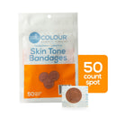 TruColour Brown Adhesive Strip, Spot (Case of 2500) 
