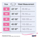 Seni Super Quatro Severe Absorbency Incontinence Brief, Medium (Case of 40)