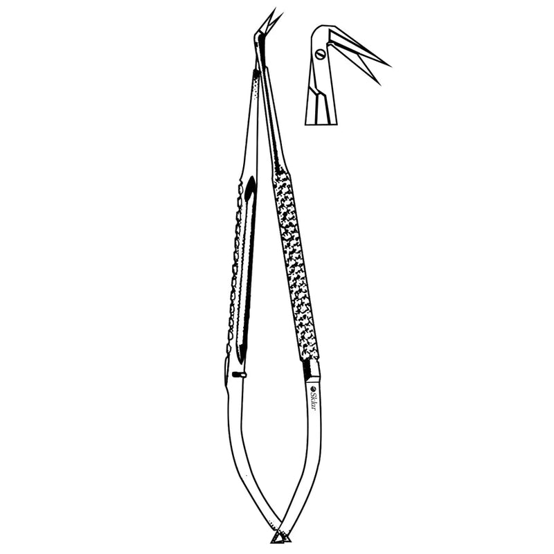 Sklar Toledo Vascular Micro Scissors - 98-9419 