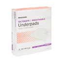 McKesson Ultimate Breathable Underpads, Heavy Absorbency, 30 x 36 Inch, White (Case of 70)