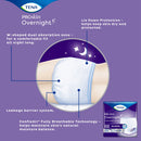 Essity HMS North America Inc Tena ProSkin Overnight Super Fully Breathable Underwear, Large (56/CS) 