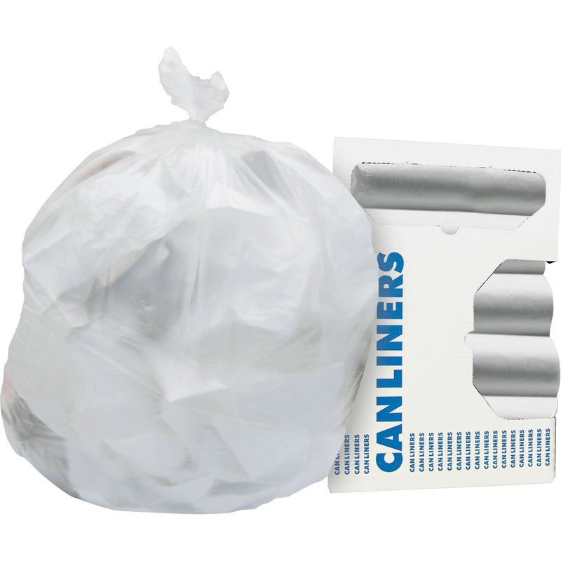 Heritage Standard High Density Trash Bag, Colorless, 30-gallon Capacity (Case of 500)