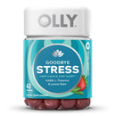 Olly Goodbye Stress Gummies, Berry Verbena (Bottle of 42)