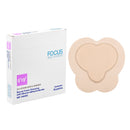 Focus Health Group Foam Dressing ZeniFOAM Gentle Border 9 X 9 Inch With Border Waterproof Backing Silicone Face and Border Sacral Sterile (10/BX) 