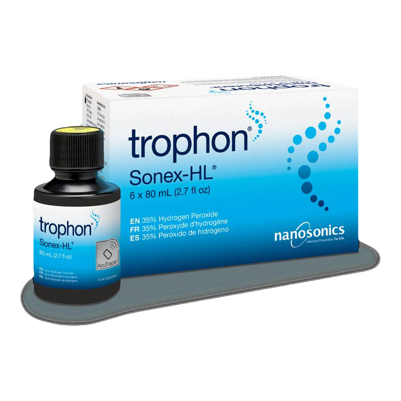 Ultrasound Probe Disinfectant trophon 80 mL For trophon2 Ultrasound Probes (Case of 6)