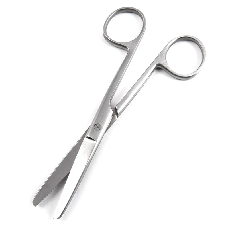 Econo Sterile Operating Scissors - 5-1/2", Straight, Blunt/Blunt, Disposable, CS 50 - 96-2514 