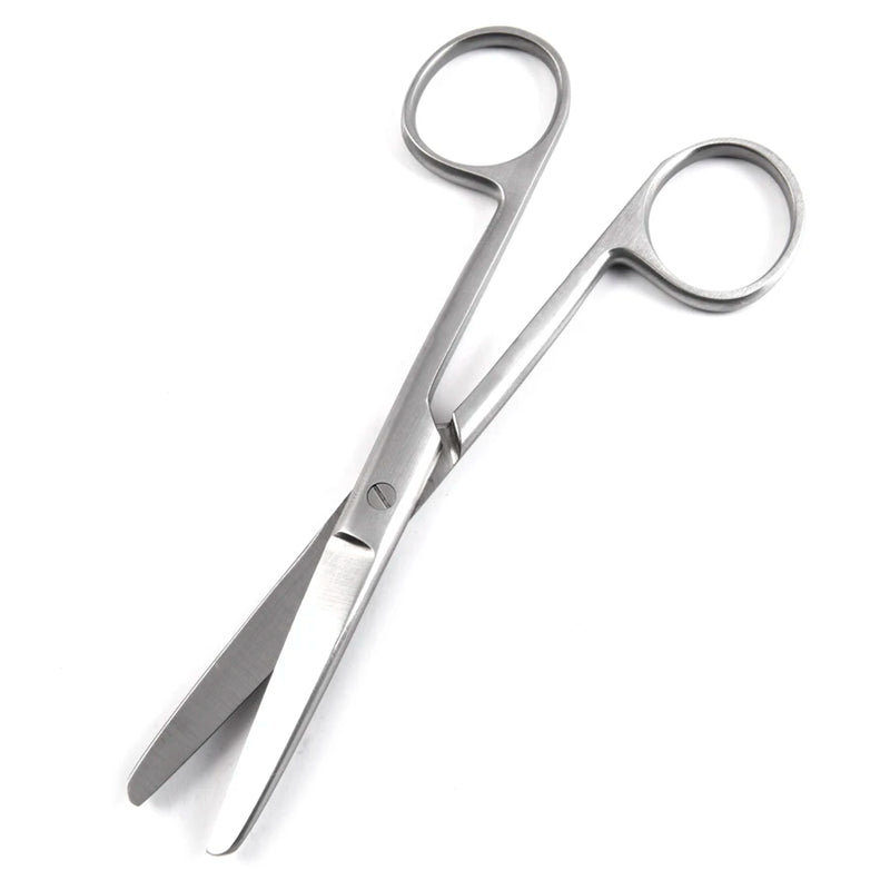 Merit Sterile Operating Scissors - 5-1/2", Straight, Blunt/Blunt, Disposable, CS 25 - 96-2259m
