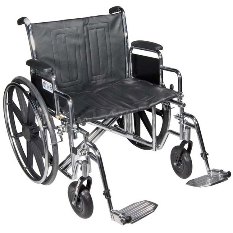 drive Sentra EC HD Bariatric Wheelchair, 24-Inch Seat Width (Each)
