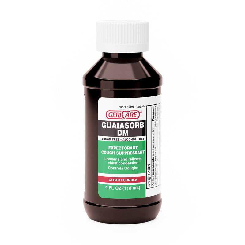 Geri-Care Guaifenesin / Dextromethorphan Cold and Cough Relief (Case of 24)
