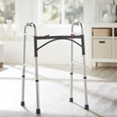 McKesson Aluminum Folding Walker, 32 – 39 Inch Height (Each)