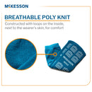 McKesson Brand McKesson Slipper Socks, Double Tread, Adult, Teal (48/CS)