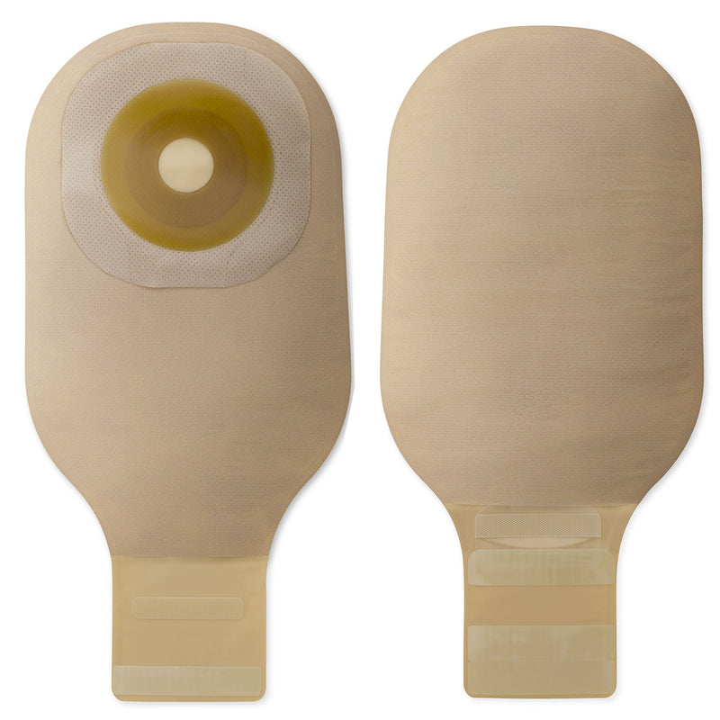 Premier Flextend One-Piece Beige Colostomy Pouch, Pre-cut to Fit 32 mm Stoma (Box of 10)