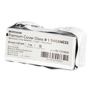 McKesson No. 1 Thickness Cover Glass, 22 x 22 mm (Box of 10 Packs)