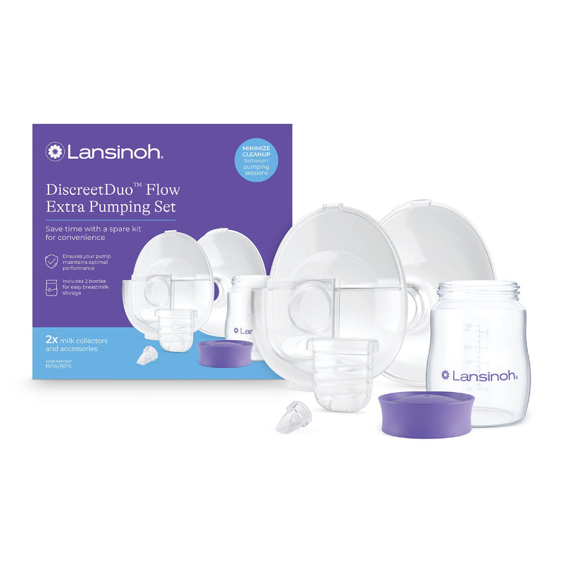 Breast Pump Set Lasinoh Discreet Duo For Lansinoh DiscreetDuo Breast Pump 53751 (Each)