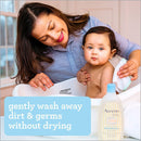Aveeno Baby Daily Moisture Wash and Shampoo, Lightly Scented, 8-ounce Bottle (Each)