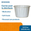 McKesson White Paper Soufflé Cup, 3.5-ounce Capacity (Case of 5000)
