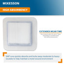 Super Absorbent Charcoal Dressing McKesson Square 6 X 6 Inch With Border Sterile (Case of 200)